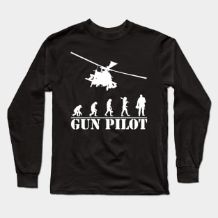 Gun Pilot - Evolution of the Gun Pilot Long Sleeve T-Shirt